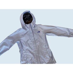 THE NORTH FACE Lilac Waterproof Full Zipper Rain Jacket Sz S